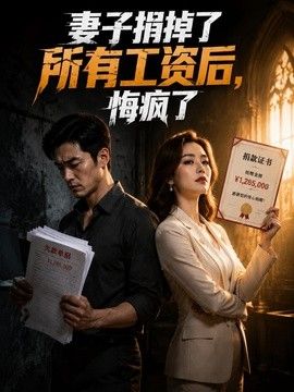 妻子捐掉了所有工资后，悔疯了海报