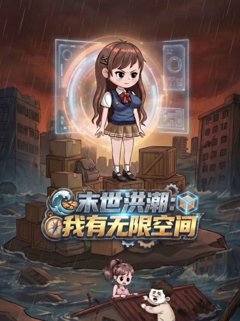 末世洪潮，我有无限空间海报