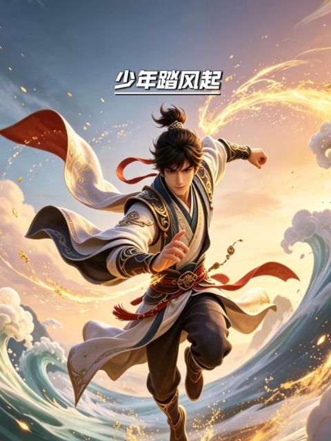 少年踏风起海报