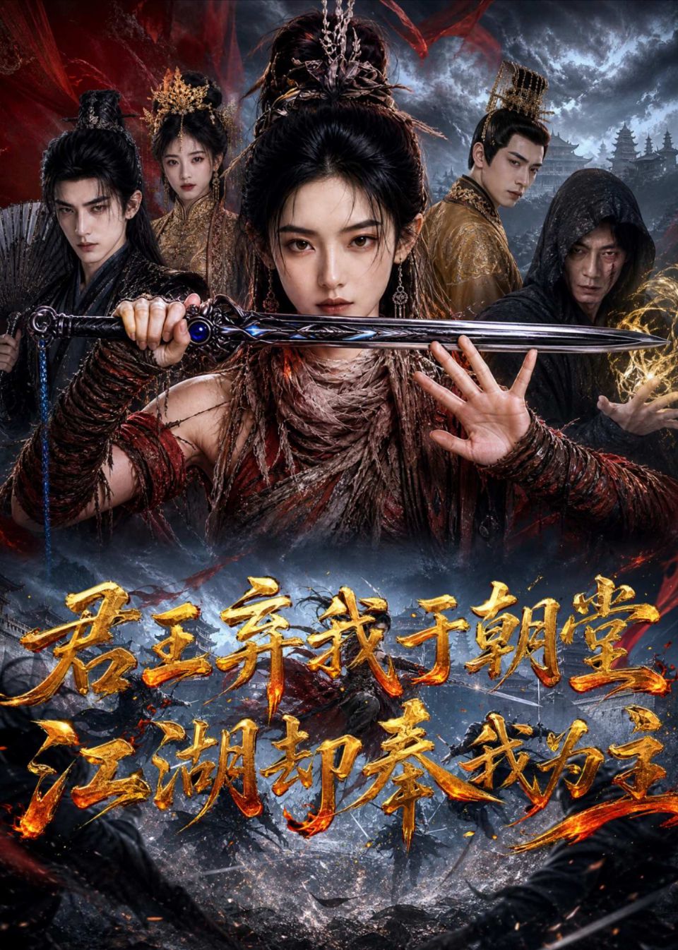 君王弃我于朝堂，江湖却奉我为主海报