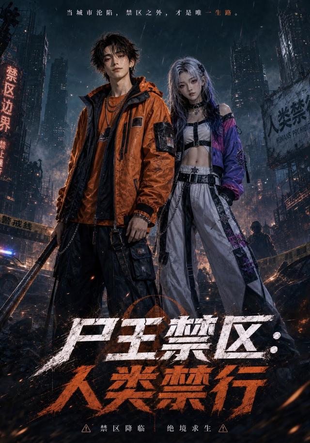 尸王禁区：人类禁行海报
