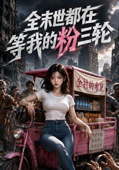 全末世都在等我的粉三轮海报