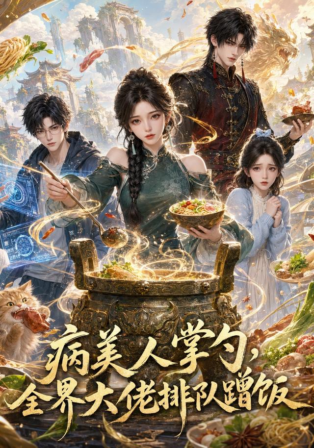 病美人掌勺，全界大佬排队蹭饭海报