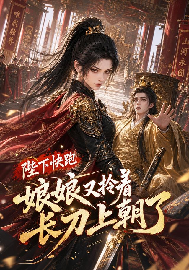 陛下快跑娘娘又拎着长刀上朝了海报
