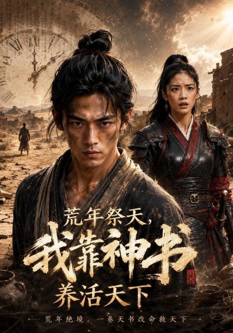 荒年祭天，我靠神书养活天下海报