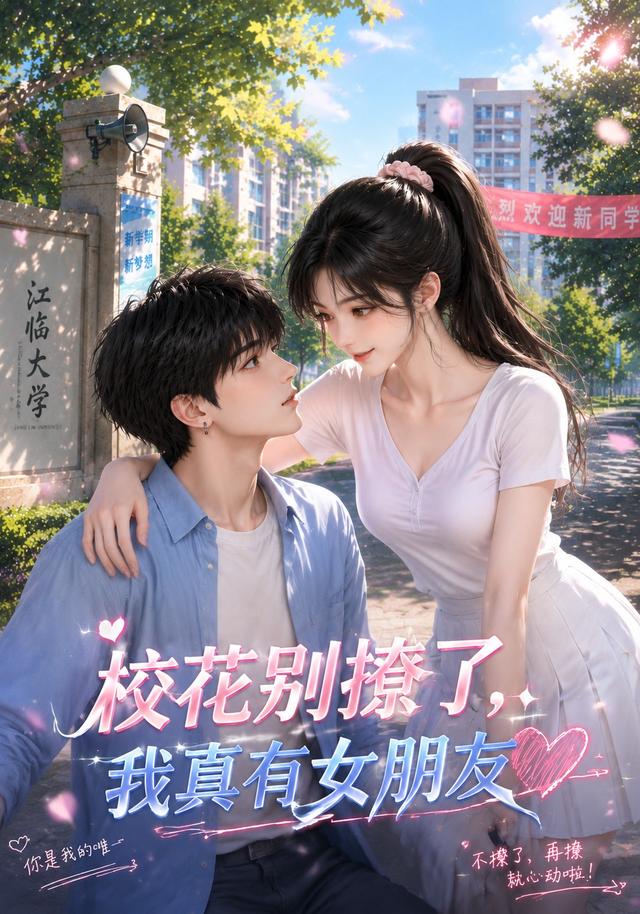 校花别撩了，我真有女朋友海报