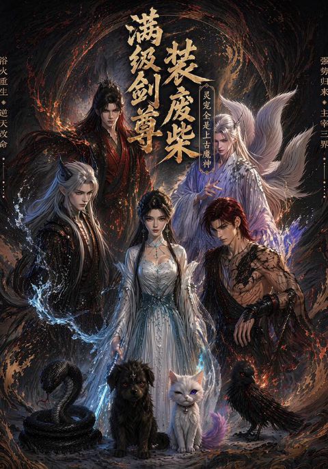 满级剑尊装废柴灵宠全是上古魔神海报