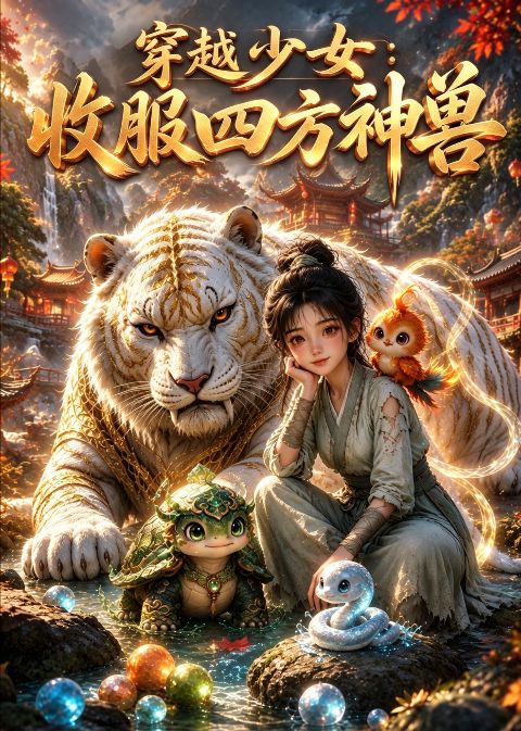 穿越少女收服四方神兽海报