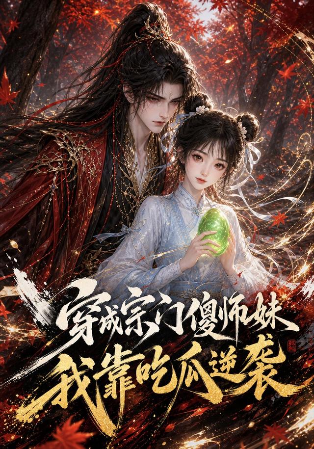 穿成宗门傻师妹，我靠吃瓜逆袭海报