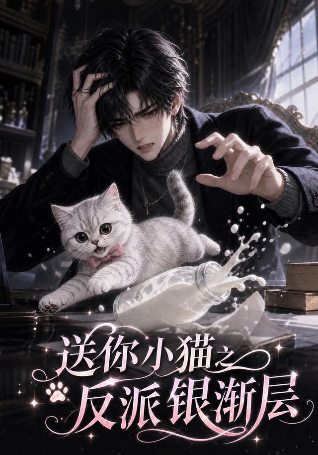 送你小猫之反派银渐层海报