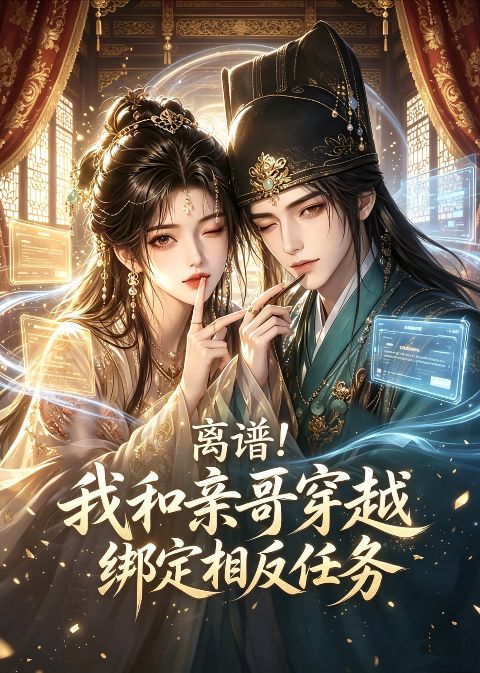离谱！我和亲哥穿越绑定相反任务海报