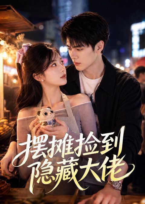 摆摊捡到隐藏大佬海报