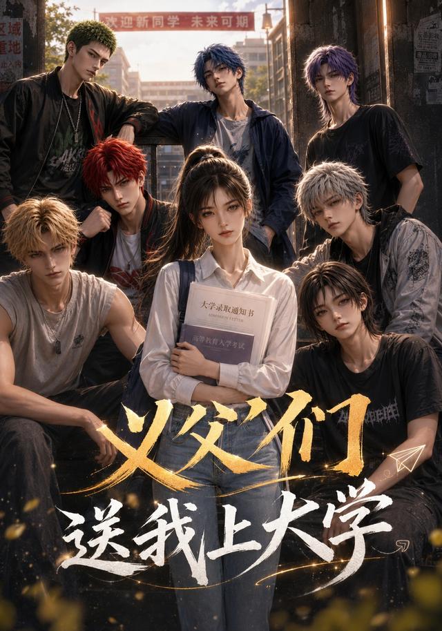 义父们送我上大学海报
