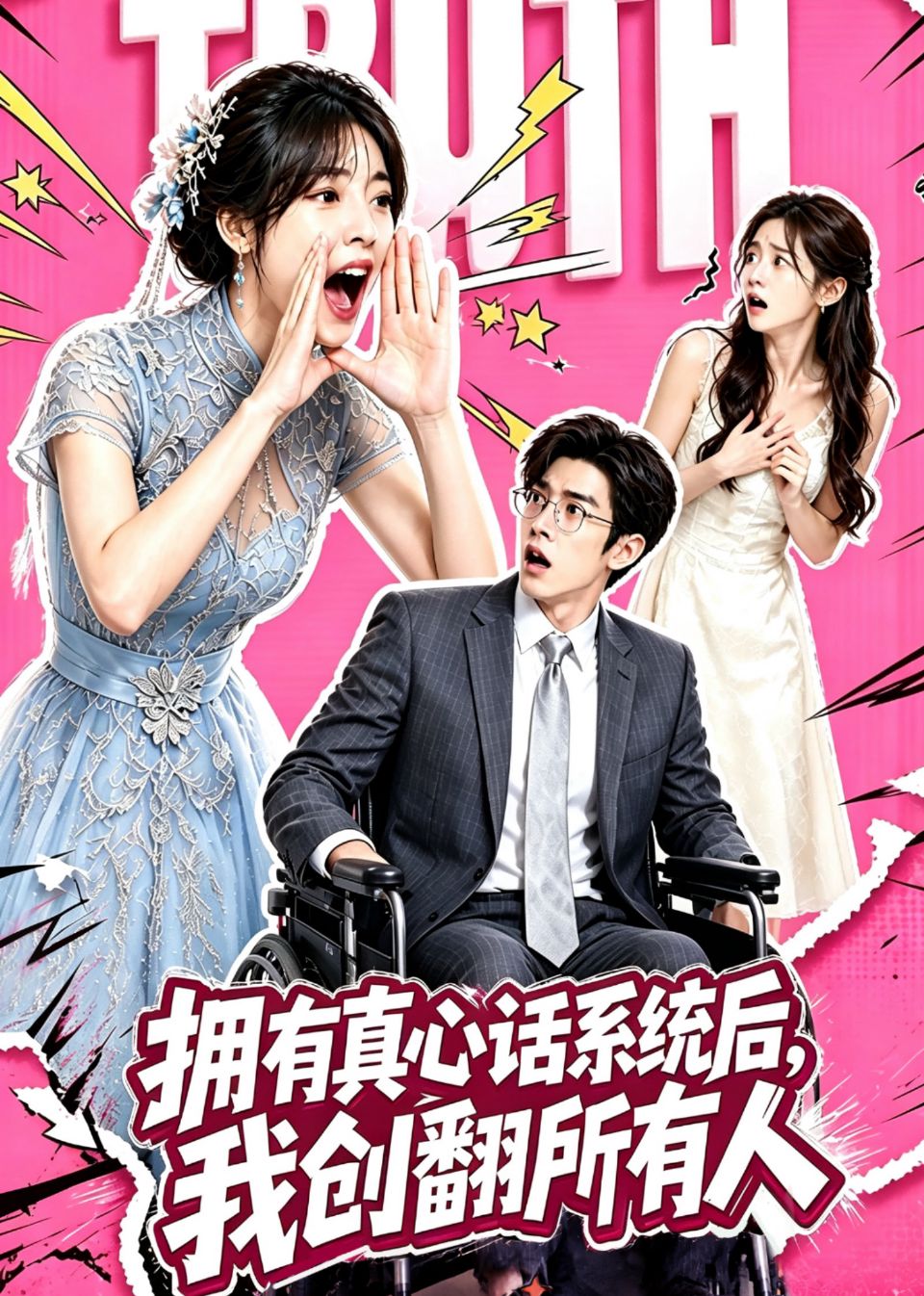 拥有真心话系统后，我创翻所有人海报