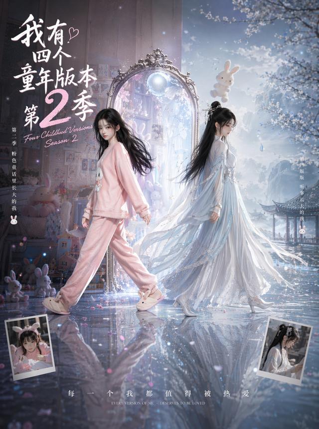 我有四个童年版本第2季海报