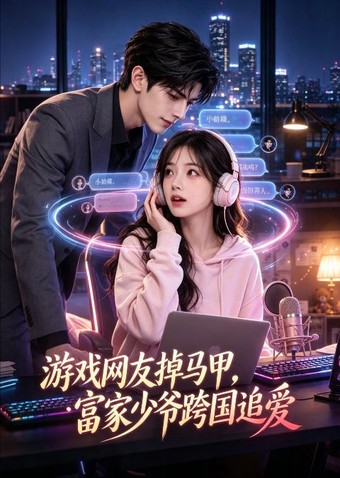 游戏网友掉马甲，富家少爷跨国追爱海报