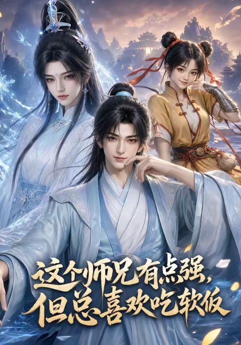 这个师兄有点强，但总喜欢吃软饭海报
