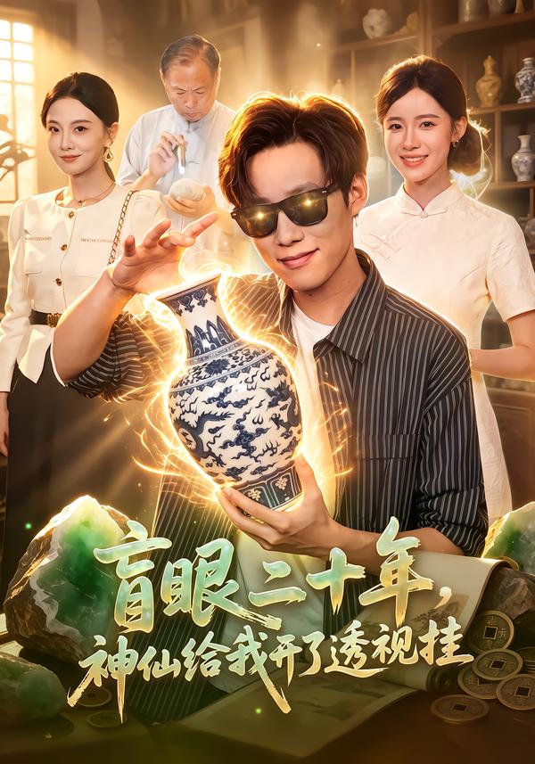 盲眼二十年，神仙给我开了透视挂海报