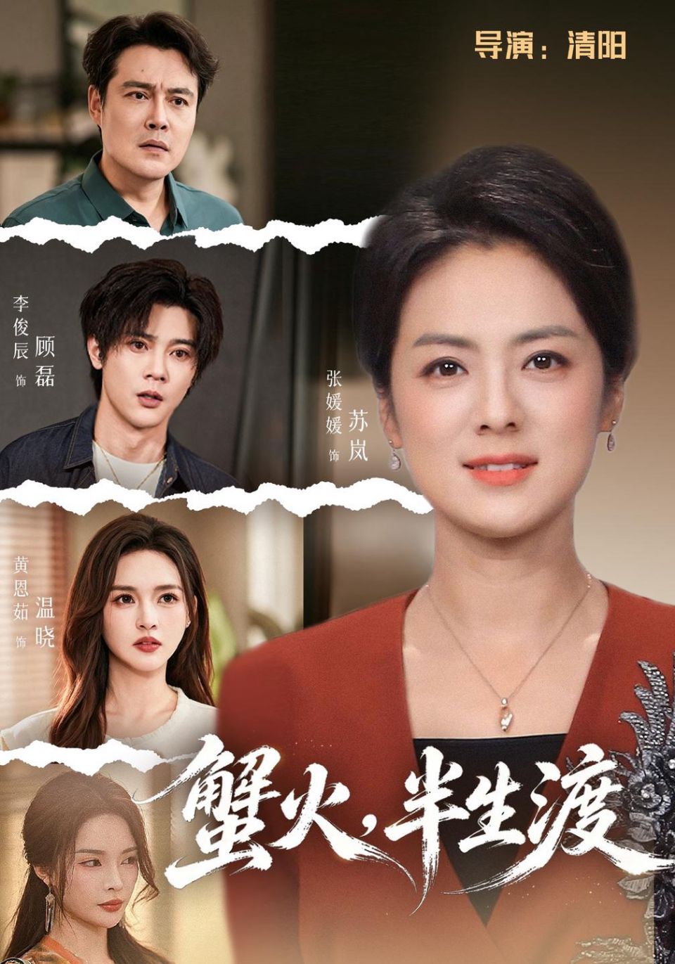 蟹火，半生渡海报