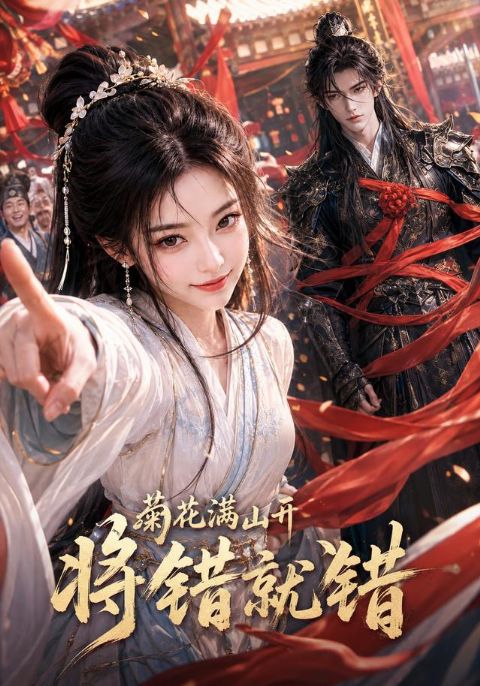 菊花满山开，将错就错海报