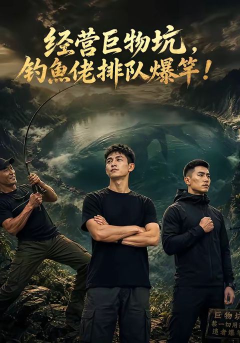 经营巨物坑，钓鱼佬排队爆竿海报