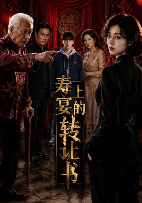 寿宴上的转让书海报