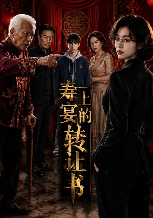 寿宴上的转让书海报