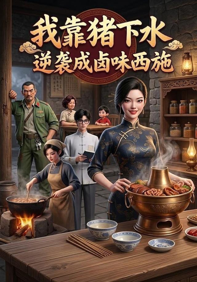 我靠猪下水逆袭成卤味西施海报