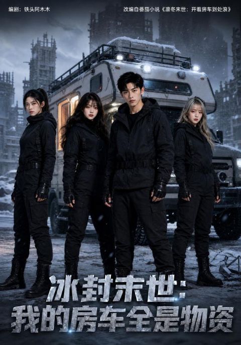 冰封末世：我的房车全是物资海报
