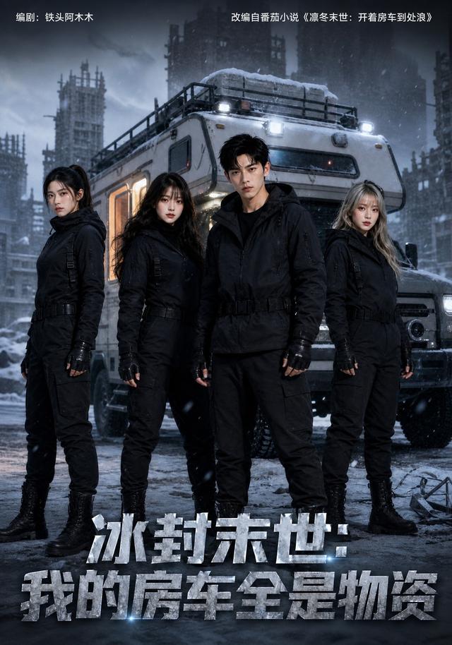 冰封末世：我的房车全是物资海报