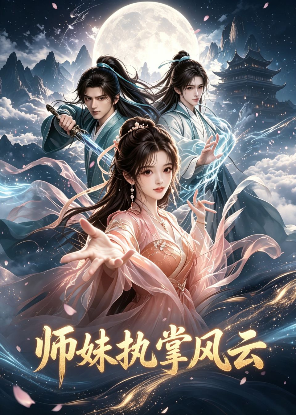 师妹执掌风云海报