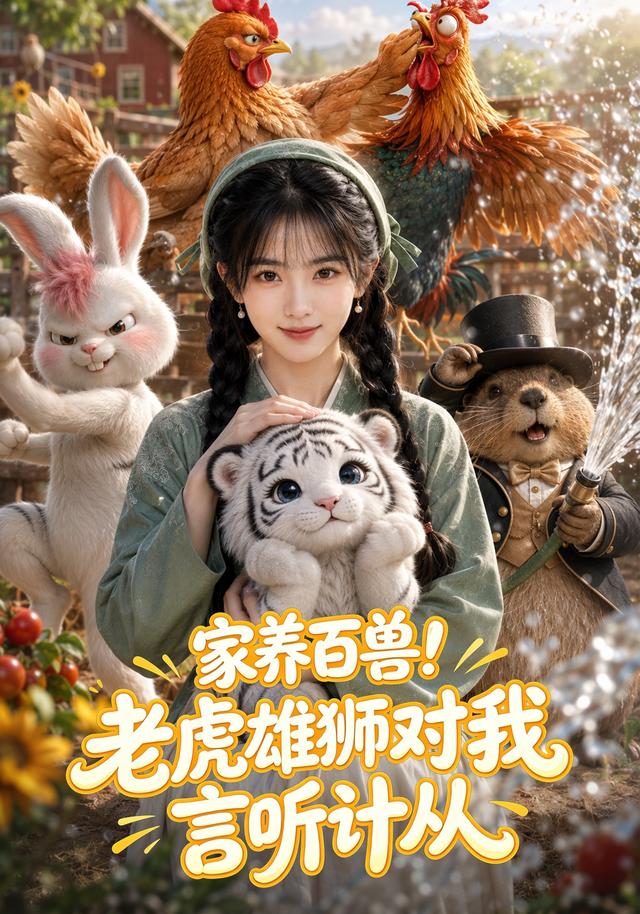 家养百兽！老虎雄狮对我言听计从海报
