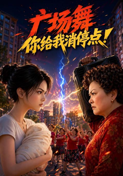 广场舞你给我消停点海报