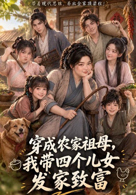 穿成农家祖母，我带四个儿女发家致富海报