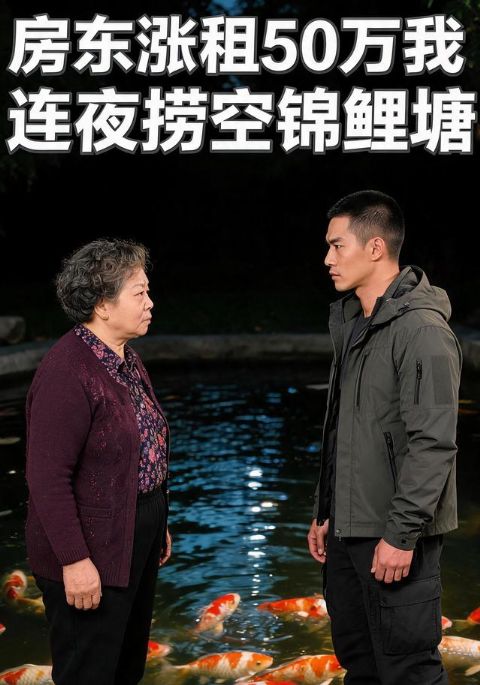 房东涨租50万我连夜捞空锦鲤塘海报