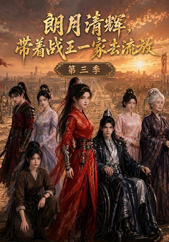 朗月清辉，带着战王一家去流放第三季海报