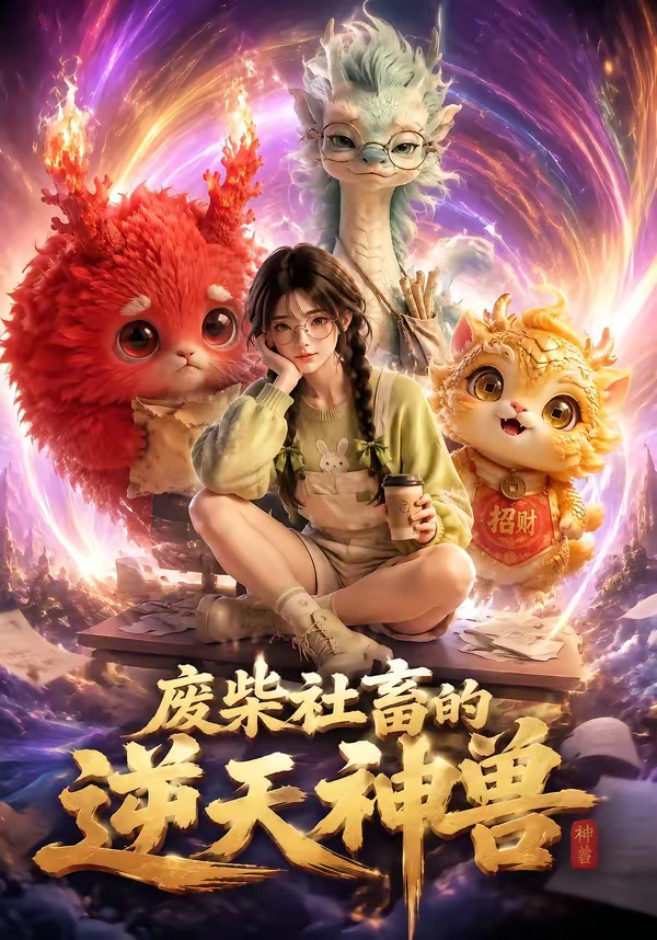 废柴社畜的逆天神兽海报