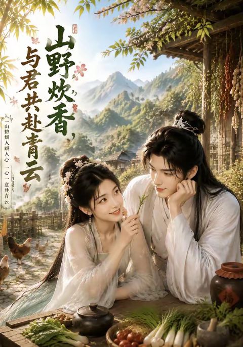 山野炊香，与君共赴青云海报
