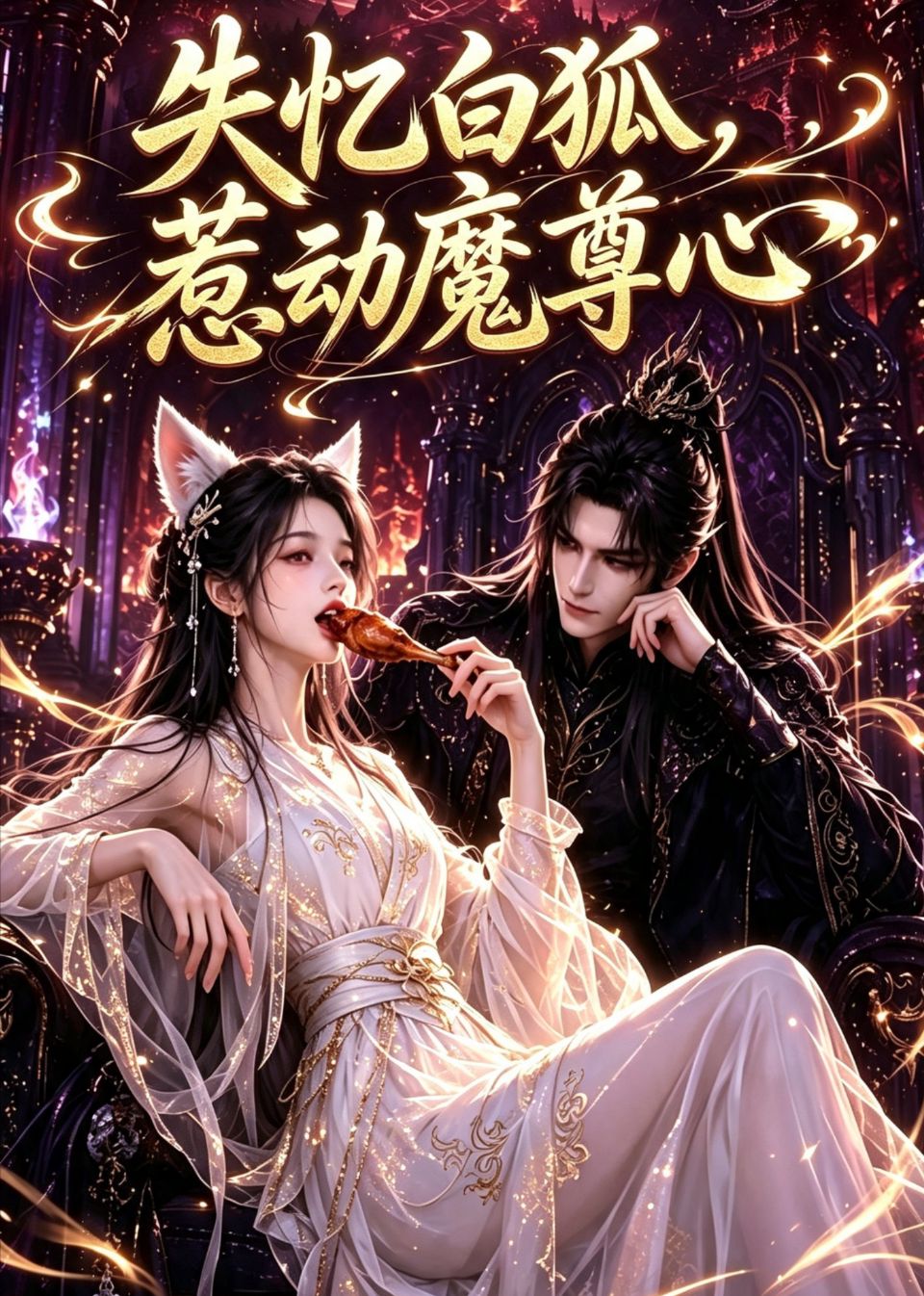 失忆白狐，惹动魔尊心海报