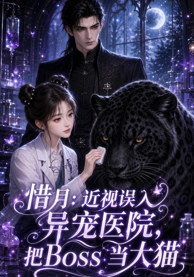 惜月近视误入异宠医院，把Boss当大猫海报