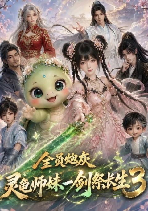 全员炮灰，灵龟师妹一剑祭长生第三季海报