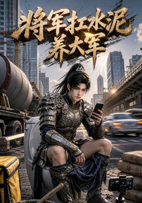 将军扛水泥养大军海报
