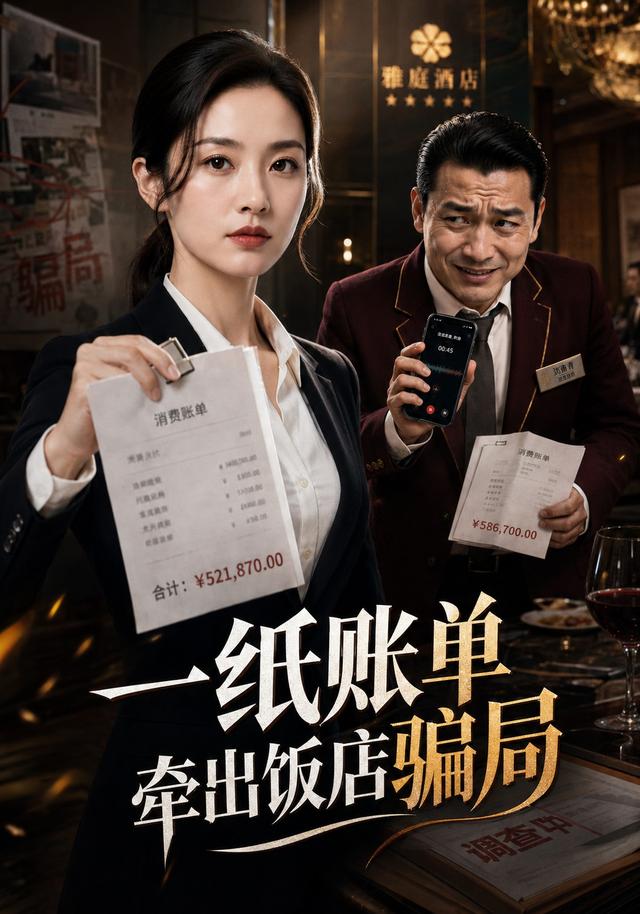 一纸账单，牵出饭店骗局海报