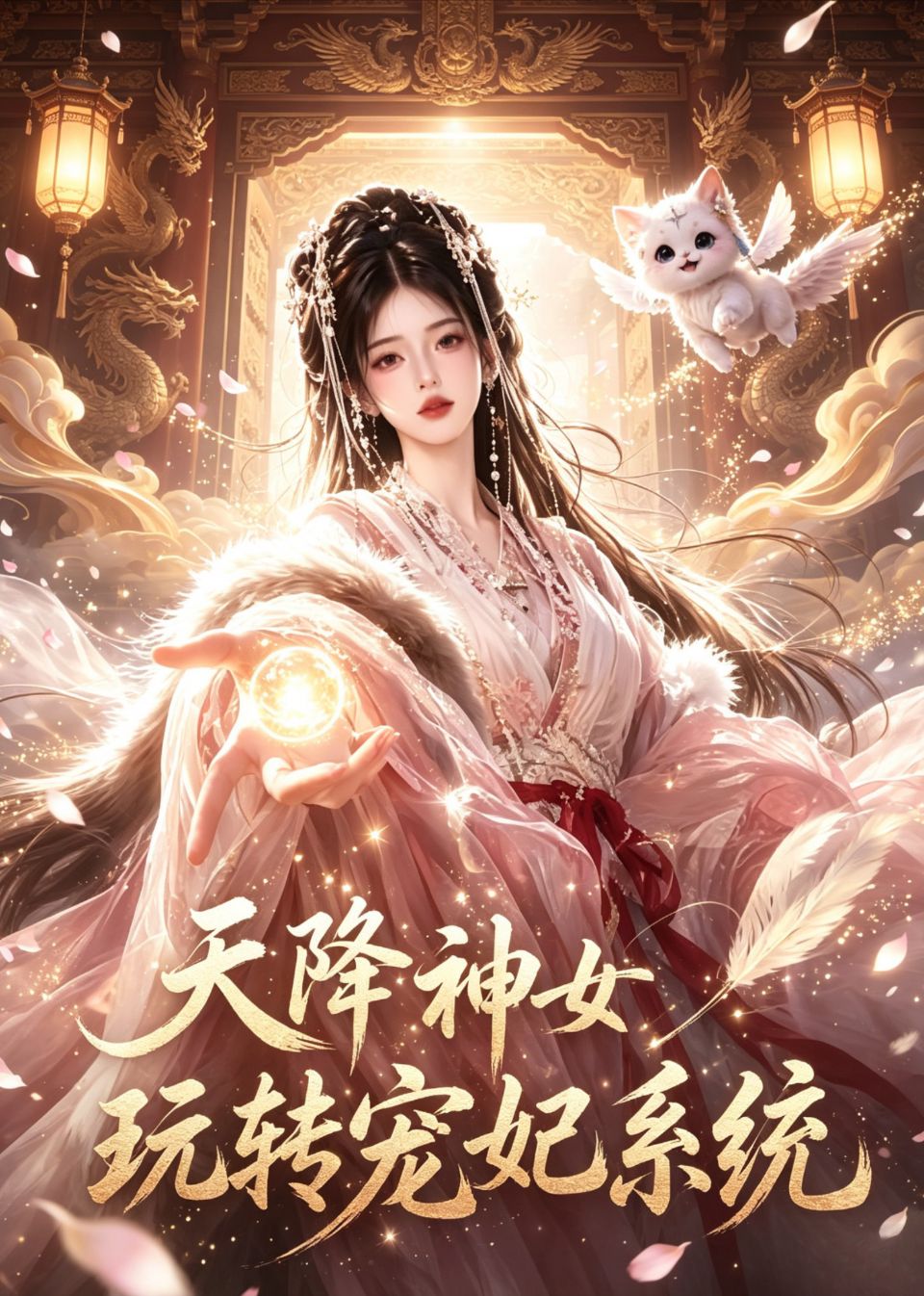 天降神女玩转宠妃系统海报