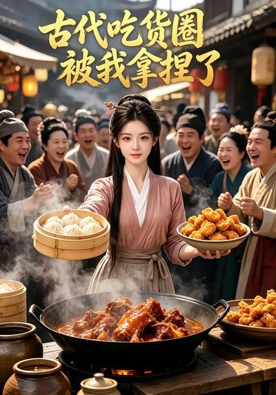 古代吃货圈被我拿捏了海报