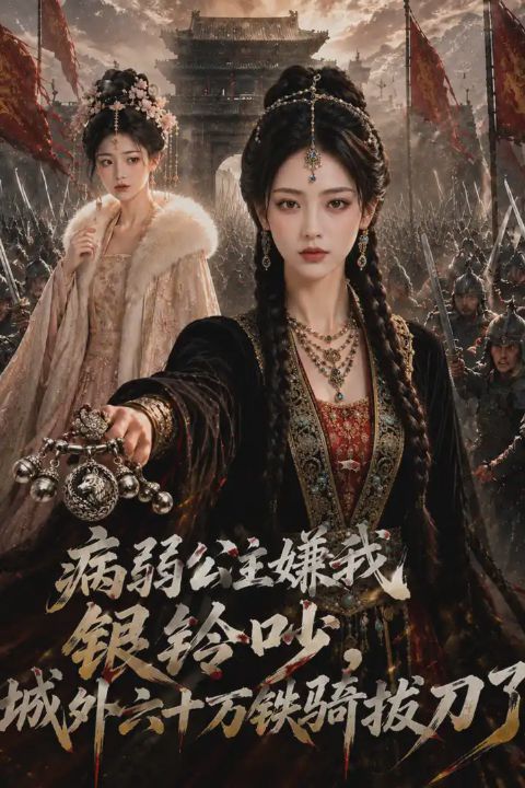 病弱公主嫌我银铃吵，城外六十万铁骑拔刀了海报