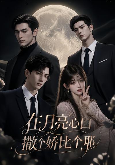 在月亮心口撒个娇比个耶海报