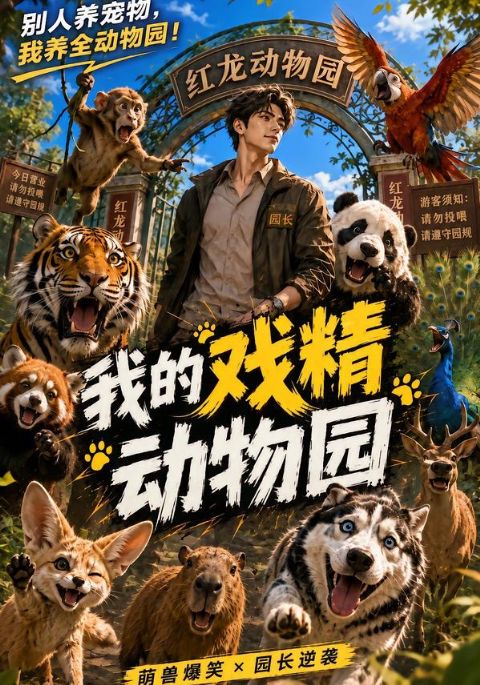 我的戏精动物园海报