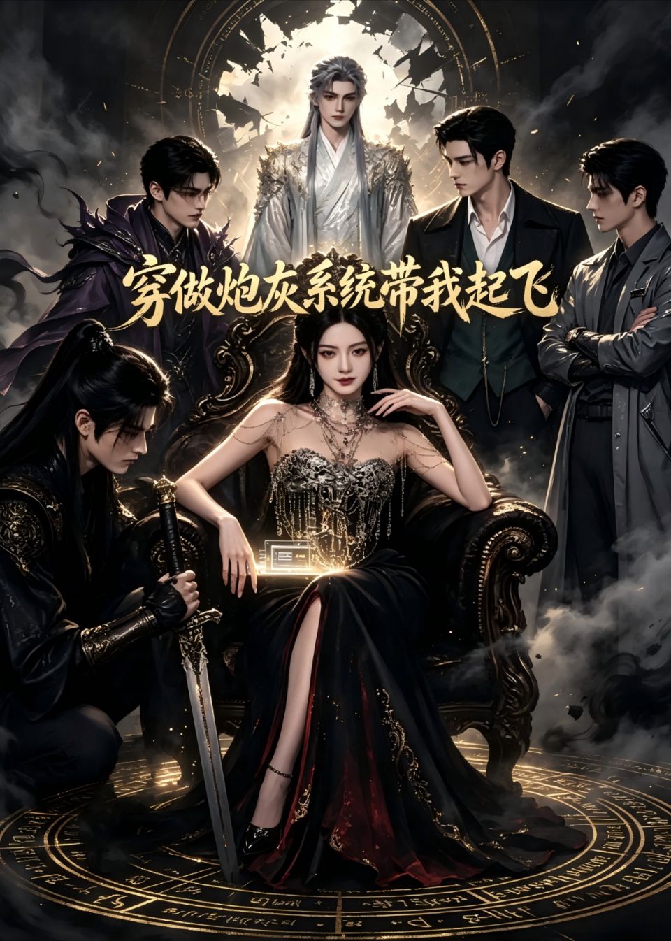 穿做炮灰系统带我起飞海报