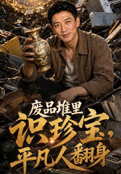 废品堆里识珍宝，平凡人翻身海报